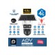 2 Kameralı Solar Kamera - Balandi PRO-8200GIP 4MP AOV E-Sim 4G Solar Smart Kamera
