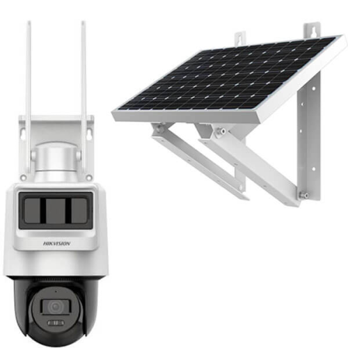 HILOOK PTZ-N2C400I-K/4G/C09S20, 4Mpix, 4mm, 30Mt Gece Görüşü, Dahili Mikrofon, PIR+RADAR, 4G, Solar PT IP Kamera