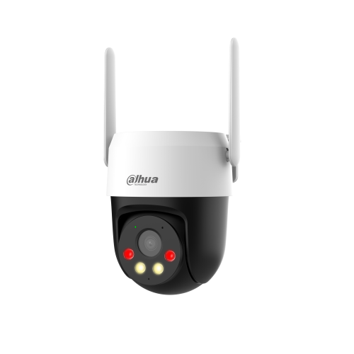 Sim Kartlı - DAHUA P3AE-PV-4G, 3Mpix, 4mm Lens, H265, Dual Smart Light, IP66, 4G, Dahili Mikrofon, PT Speed Dome IP Kamera